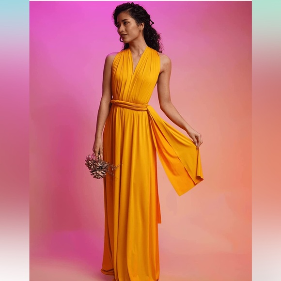 72styles Infinity Dress with Bandeau, Convertible Bridesmaid Dress, Long, Plus - Picture 12 of 16